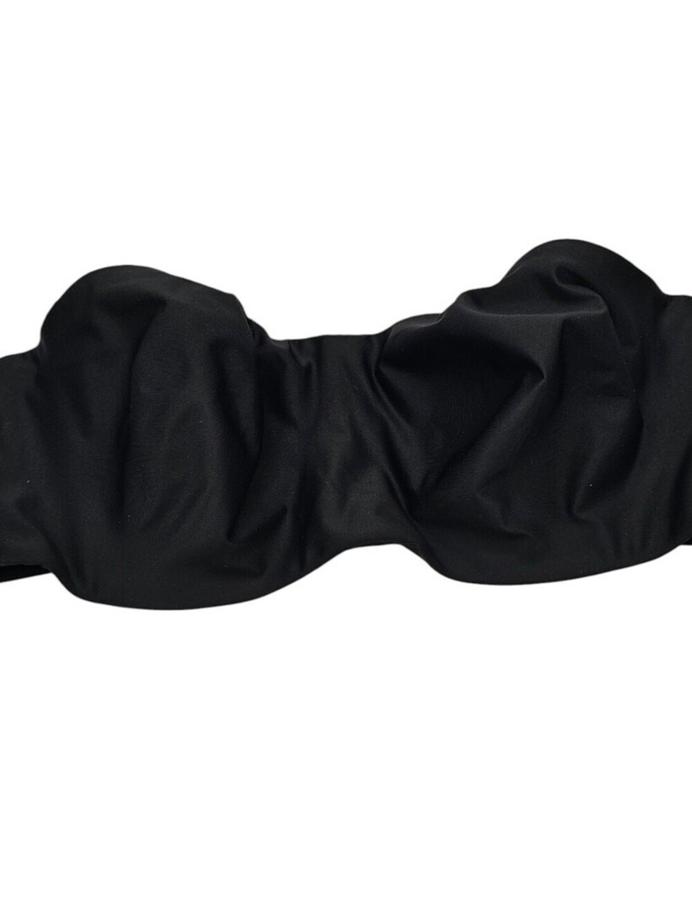 Modern Movement Womens Sz 38D Unlined Strapless Bra Solid Black